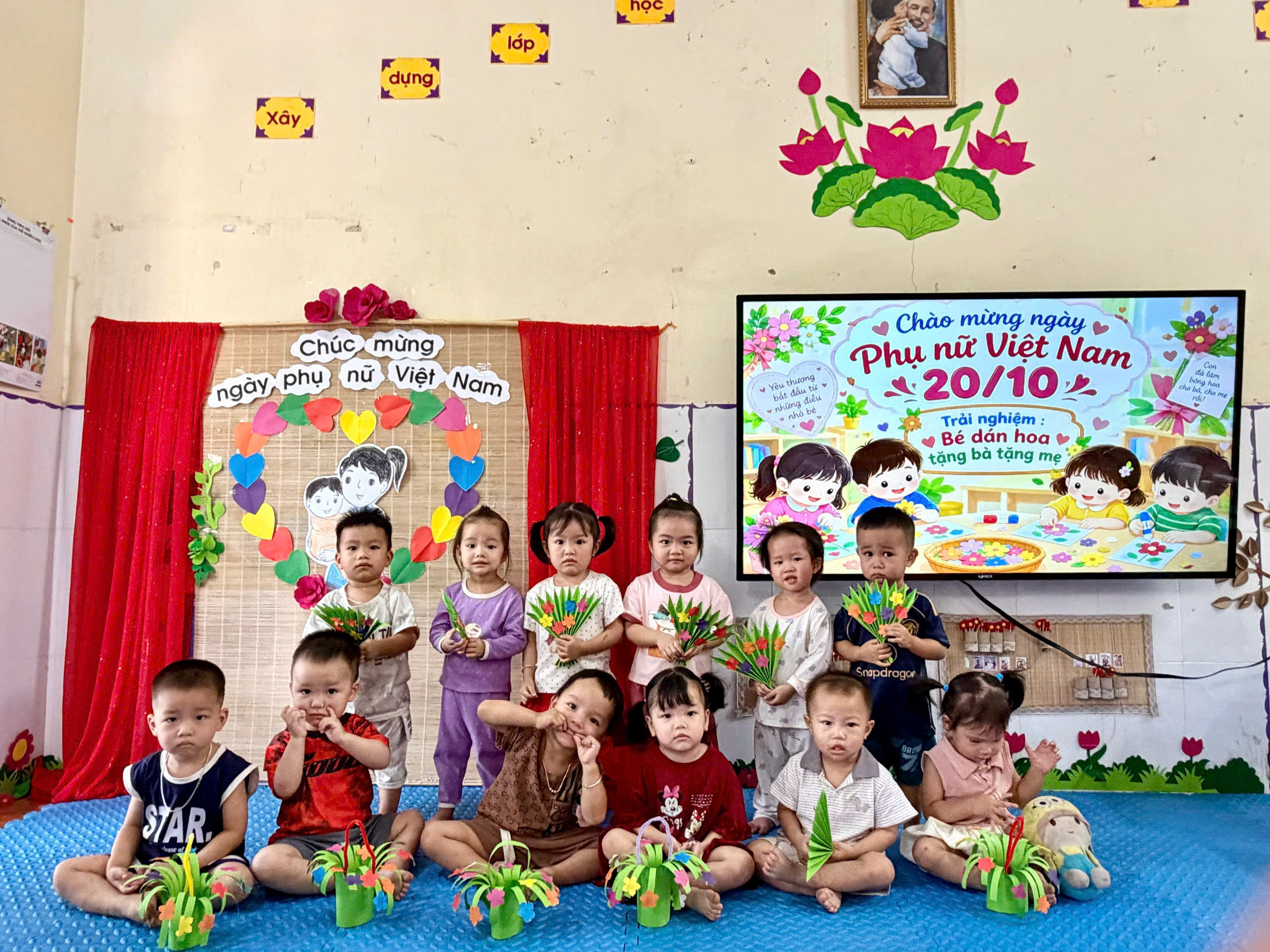 HOẠT ĐỘNG TRẢI NGHIỆM 20.10.2026 CÁC BẠN NHỎ TRƯỜNG MẦM NON HẢI YẾN